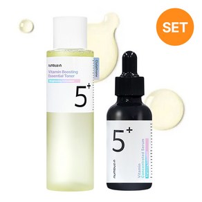 넘버즈인 5번 글루타치온씨 흔적 앰플샷 30ml + 비타수액 토너 200ml SET, 1세트, 230g