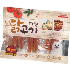 강아지 육포 더원 닭고기 닭갈비 300g X2개 애견 간식 스틱간식, 2개, 본상품선택