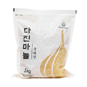 국내산 다진마늘(냉장) 1kg 당일제조, 2kg, 1개