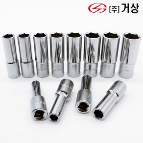 지니어스 롱핸드 소켓 세트GD-312M 38 12PCS, 단품, 1개