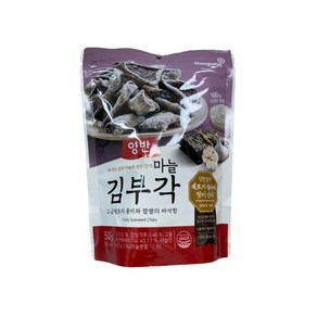 동원 양반 마늘 김부각 봉지스낵 50g x 4개