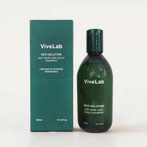 바이브랩 리바이 솔루션 안티 헤어 로스 스칼프 샴푸 300ml/ViveLab REVI SOLUTION ANTI HAIR LOSS SCALP SHAMPOO, 300ml, 1개