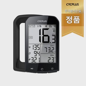 싸이플러스 CYCPLUS M1 GPS 스마트 속도계, 1개