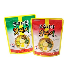 군대 맛다시 px 음식 볶음 비빔 고추장 고추나라맛다시, 90g, 산채비빔 맛다시 90g 10개, 10개