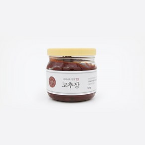 가야진장 100% 국내산 전통 고추장 500g 무첨가물 무색소, 가야진장 고추장[500g], 1개