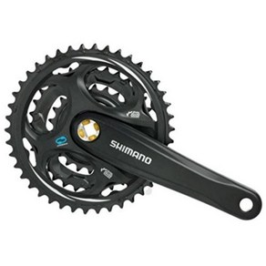 Shimano (SHIMANO) 크랭크 세트 가드 없음 48-38-28T ALTUS FC-M311 170mm 블랙 EFCM311C888XL, 1개