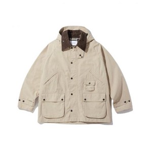 아웃스탠딩 OUTSTANDING CORDUROY COLLAR HUNTING JACKET_베이지 매장정품 164319