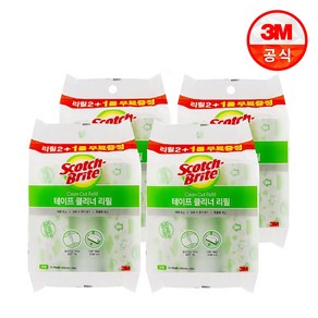 3M 스카치브라이트 테이프클리너 대형 리필 3P