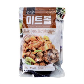 [연중무휴] 굿프랜즈 미트볼 1kg, 3개