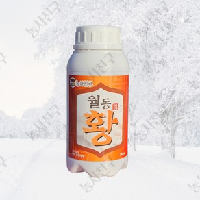 기계유 500ml 월동유 500ml 기계유제 겨울 수목 관리 병해충 예방, 1개