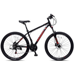 트라젠 TM 2700D MTB 자전거미조립, 블랙 + 레드, 69cm, 1개