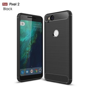 Google 픽셀 2 3 3A 4 Xl 케이스 슬림 갑옷 부드러운 실리콘 뒷면 커버 5 5A 4A 5G 탄소 섬유 Coque