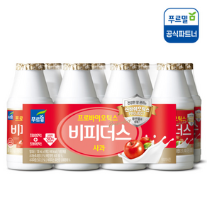 푸르밀 비피더스 사과130ml 32개