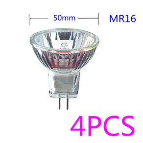 작업등 50W 4PCS MR16 110V 220V 20W 24V 12V 35W 100W, 12V 50W 4 pieces, 4개