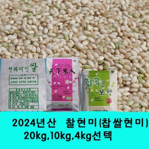 잡곡은보약 찹쌀현미20kg 10kg선택 2024년산 국산, 1박스, 10kg