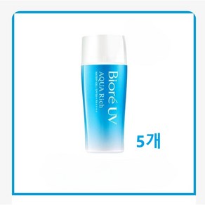 비오레 아쿠아 리치 워터리 젤 선블록 70ml 2개, 5개