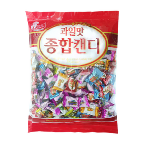 아리랑 과일맛 종합캔디 750g, 4개