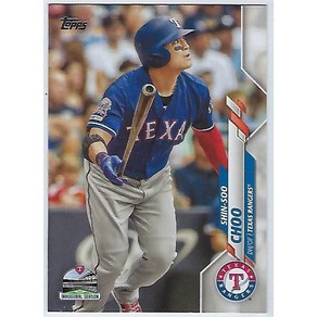 추신수 2020 TOPPS Seies 2 야구카드 MLB카드 텍사스 레인저스 Texas Ranges, 1개