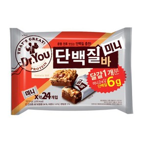 오리온 닥터유 단백질바 미니, 337.5g, 10개