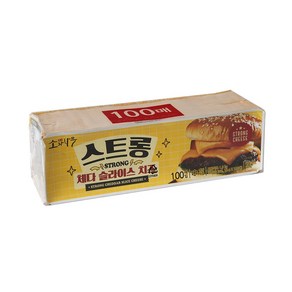 동원 소와나무 스트롱 체다 슬라이스 치즈 1.8kg(18g x 100매) 아이스박스포장무료