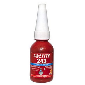 록타이트 나사고정제 243x10ml 243x50ml 243x250ml 볼트고정제 LOCTITE 접착제, 1개