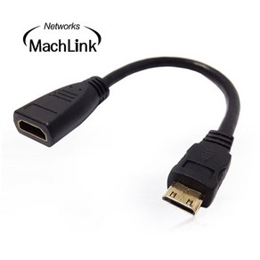 마하링크 HDMI to MINI F M 젠더 15CM ML-H016 변환젠더/기타-기타 변환젠더, 선택없음, 1개