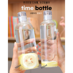 내열 유리 텀블러 차 티 유리보틀 보온 보냉 유리물병 500ml 750ml