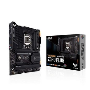 ASUS Z590 와이파이 건담 에디션 LGA 1200 ATX 게이밍 마더보드., 마더보드_TUF 게이밍 Z590-PLUS, 1개