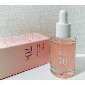 아누아 복숭아 70 나이아신 세럼, 1개, 30ml