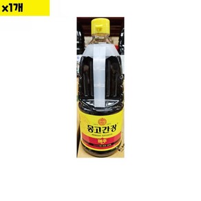 식자재 몽고식품 메주콩간장 1.5L x1개 (WC777DF), 1개