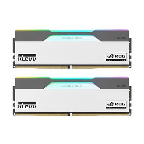 ESSENCORE ESSENCORE KLEVV DDR5-7200 CL34 CRAS V RGB ROG 패키지 서린 (48GB(24Gx2)), 2개