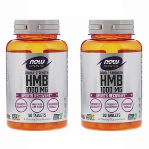 나우푸드 HMB 1000mg 스포츠 리커버리 타블렛 비건, 90정, 2개