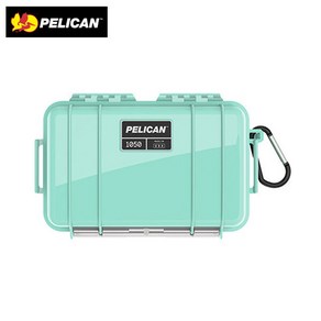 [정품/풀옵션] 펠리칸 마이크로 케이스 1050, 블랙 클리어, 1개, 클리어블랙