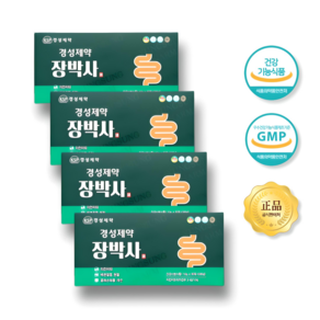 경성제약 장박사 변비개선 차전자피 식이섬유 쾌변다이어트 장건강식품, 300g, 4박스