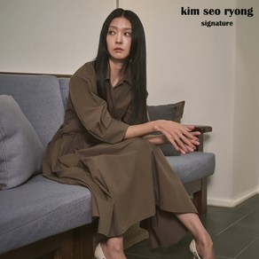 김서룡 시그니처 24FW 볼륨 밴딩 원피스 [런칭 가격 89 900원]