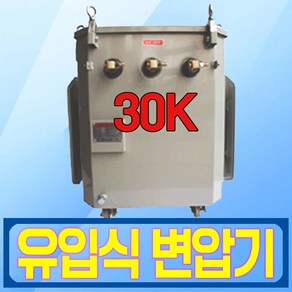 대한트랜스총판 유입식변압기 30K 다운트랜스380v-220v 한일 단권형 유입식트랜스 30kva, 1개