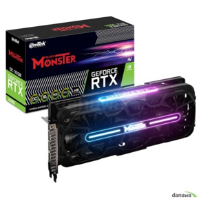 이엠텍 지포스 RTX 3070 BLACK MONSTER OC D6 8GB 온도완벽테스트