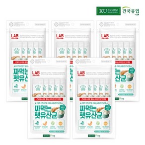 건국 강아지고양이 짜먹는 펫유산균 12g x 25개입, 단품