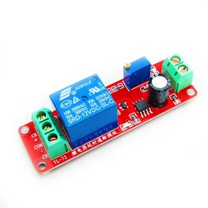 NE555 타이머 릴레이 모듈 12V NE555-TIMER-RELAY-MODULE-1CH, 단품