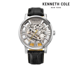 케네스콜(KENNETH COKE) [본사정품 당일방송] 케네스콜 뉴욕 오토매틱 남성 가죽시계 (46mm) KC51018 시리즈 3종 택1