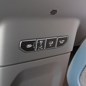 [카숑] EV3 글로브박스 USB 고급스런 인테리어 엠블럼 주문제작 커버 [호환상품], 옵션1_USB몰딩_카본