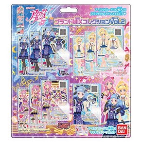 BANDAI Data Caddas Aikatsu 친구 브랜드 믹스 컬렉션 Vol.2, 1개