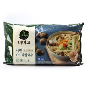 [글로벌푸드] [CJ]비비고 바지락 칼국수 321g x 6개입 6인분(낱개포장), 6개