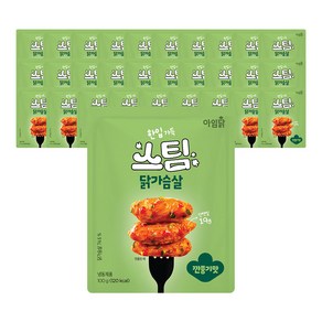 [아임닭] 한입가득 스팀 닭가슴살 깐풍기맛, 30개, 100g