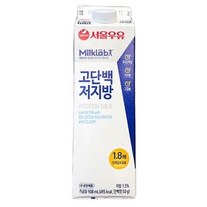 서울우유 서울우유 밀크랩 고단백 저지방우유 900ml, 1개