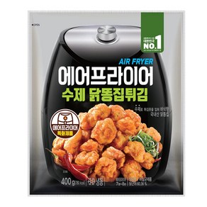 하림 에어프라이어수제닭똥집튀김 400g 2봉, 2개