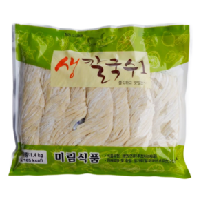 미림칼국수 생면 칼국수면 대용량 업소용 식자재 매운탕 샤브샤브 사리 7인분 1.4kg, 1개