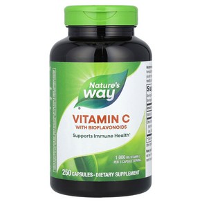 네이쳐스웨이 비타민C 바이오플라보노이드 1000mg 캡슐 250개입 Vitamin C Bioflavonoids