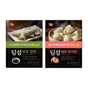 동원 딤섬 부추창펀 390g x 4봉+새우하가우 300g x 4봉, 4개