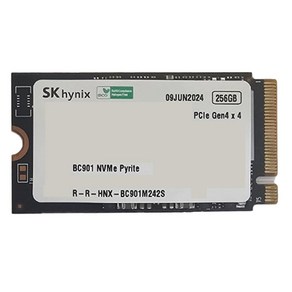 SK하이닉스 BC901 M.2(42mm) NVMe Gen4 256GB 미사용 벌크